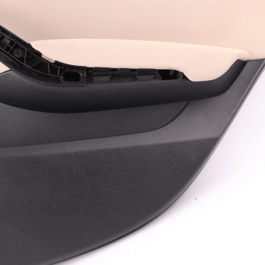 BMW X1 E84 Door Card Rear Right O/S Lining Trim Panel Leather Nevada Oyster