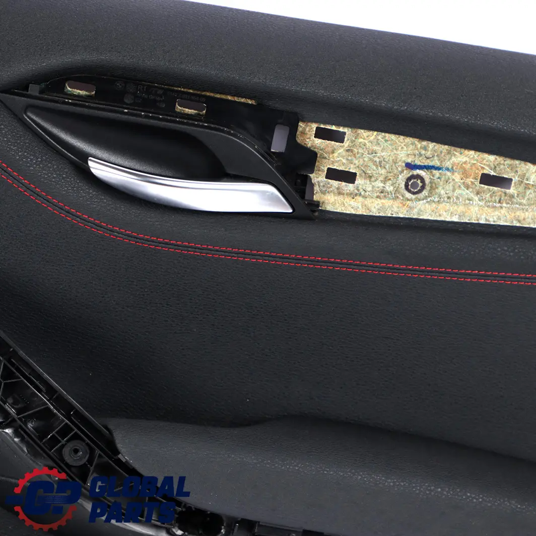 BMW X1 E84 Rear Right O/S Door Card Lining Trim Fabric Cloth Fabric Black