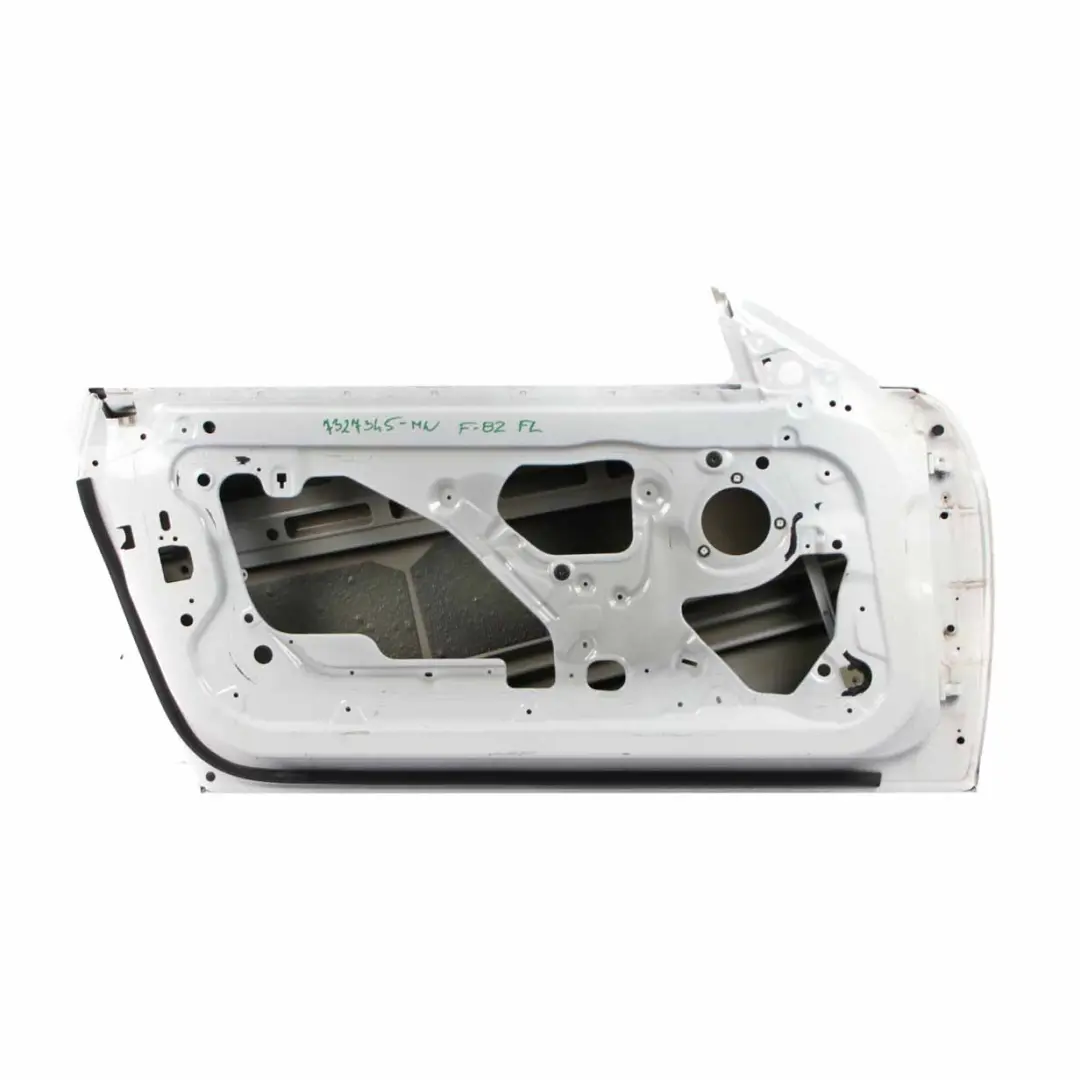 Door Front BMW F32 F33 F82 F83 M4 Left N/S Mineralweiss Mineral White - A96