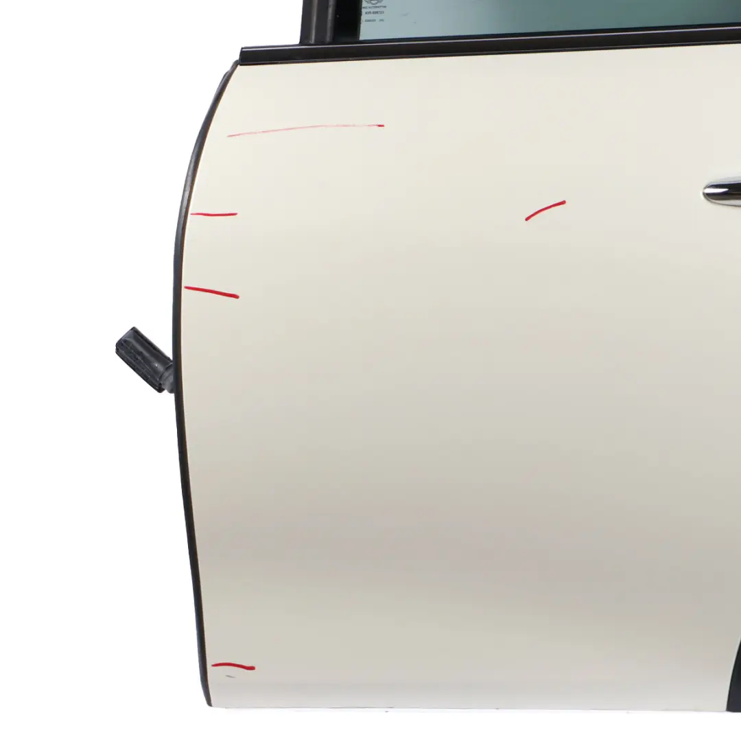 Mini F55 Door Rear Left N/S Covering Panel Pepper White - 850