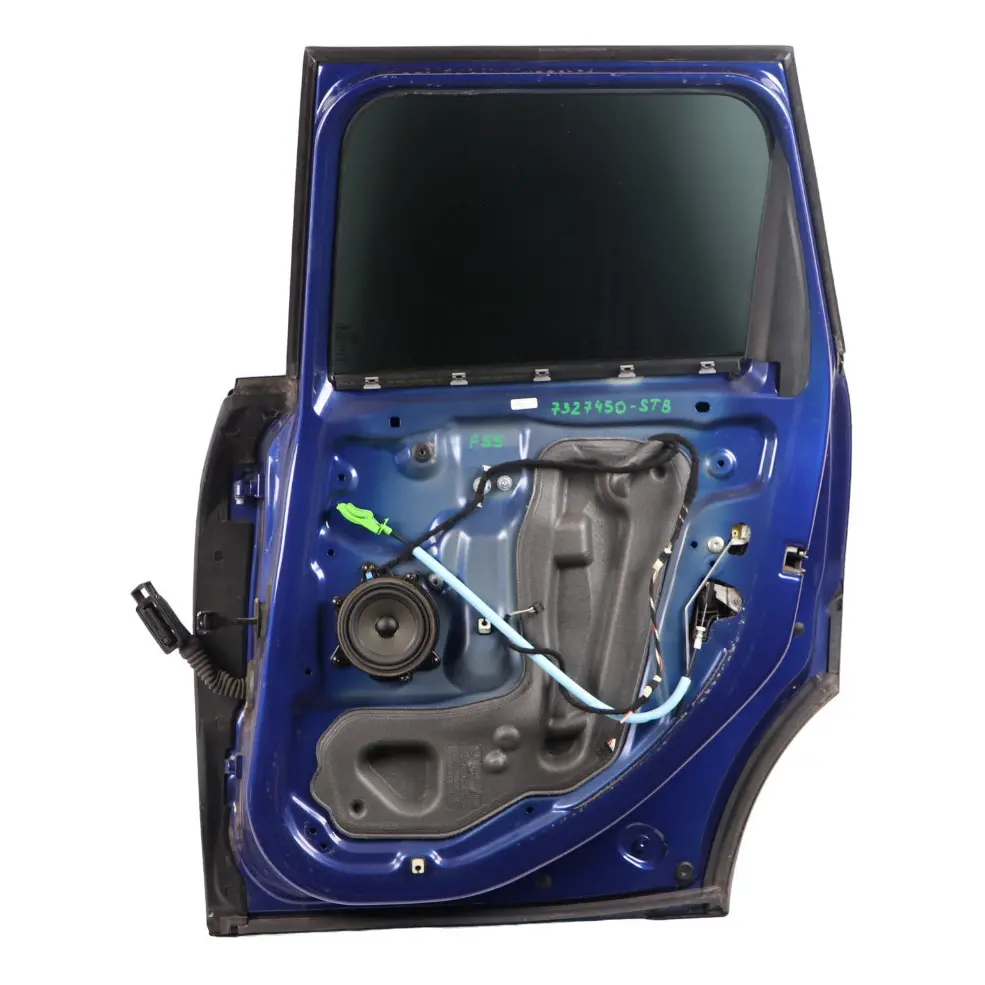 Mini F55 Door Rear Right O/S Covering Panel Starlight Blue Metallic - B62