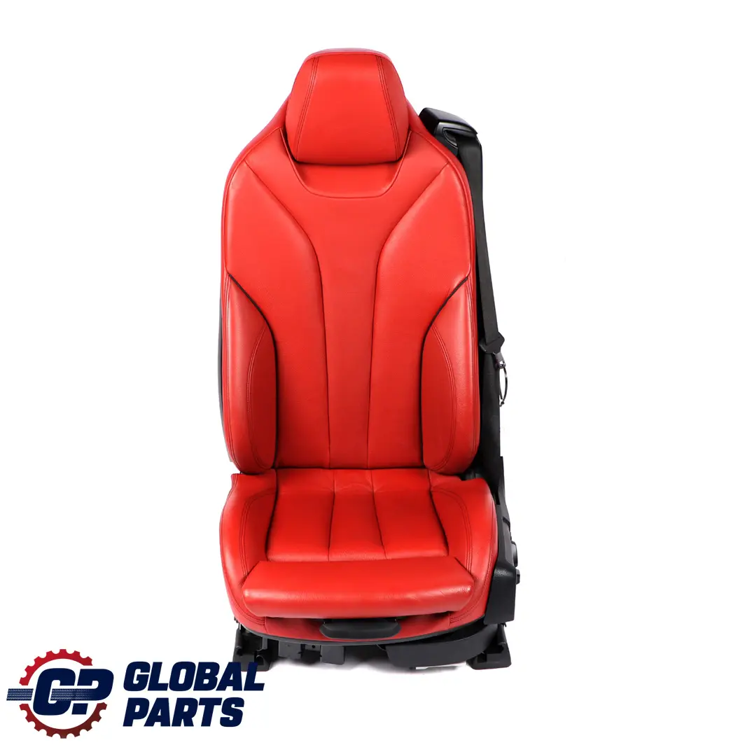 BMW F33 Sport Red Korallrot Leather Interior Front Left N/S Seat Heated Memory