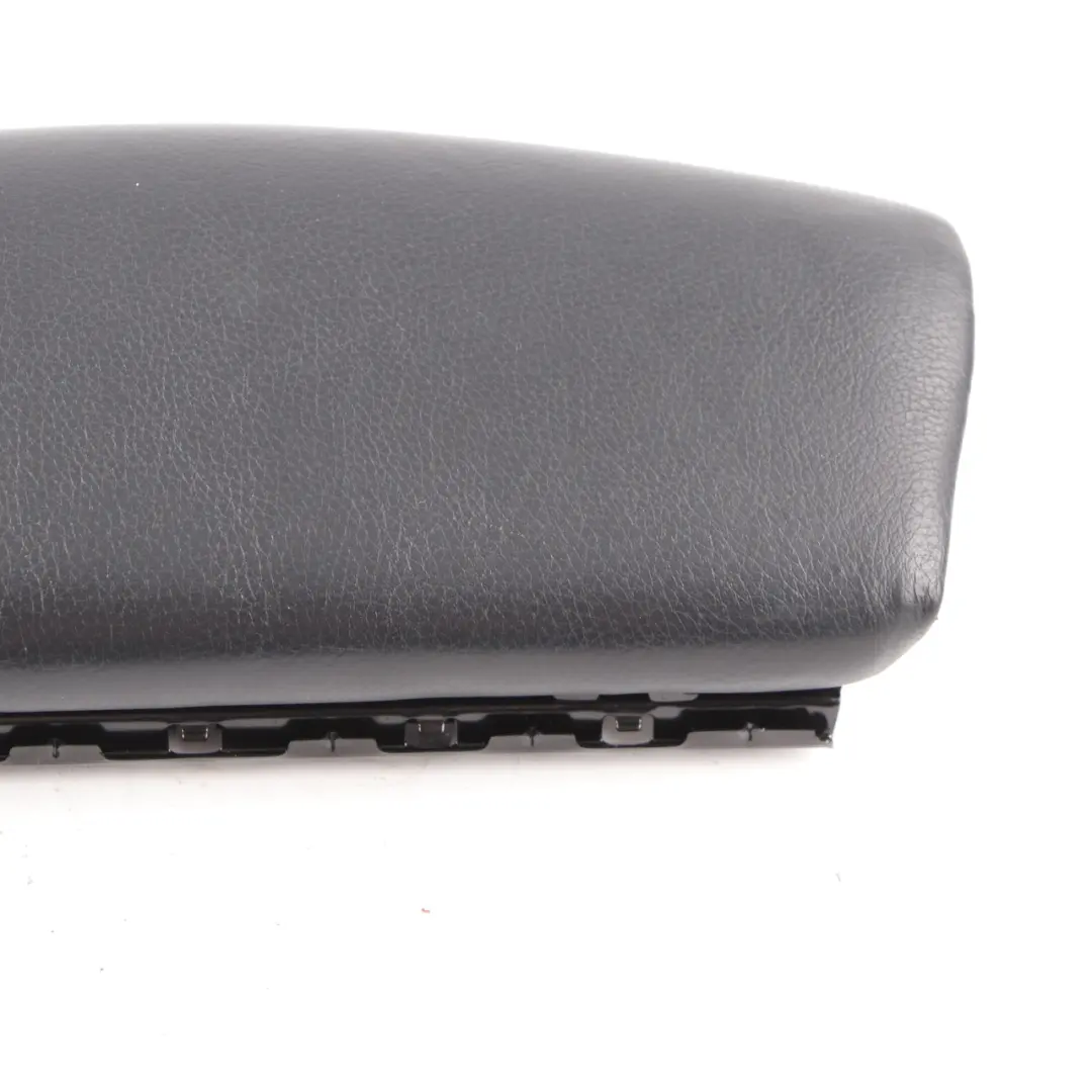 BMW F33 Soporte muslo Cuero Deportes Asiento Delantero Revestimiento Negro