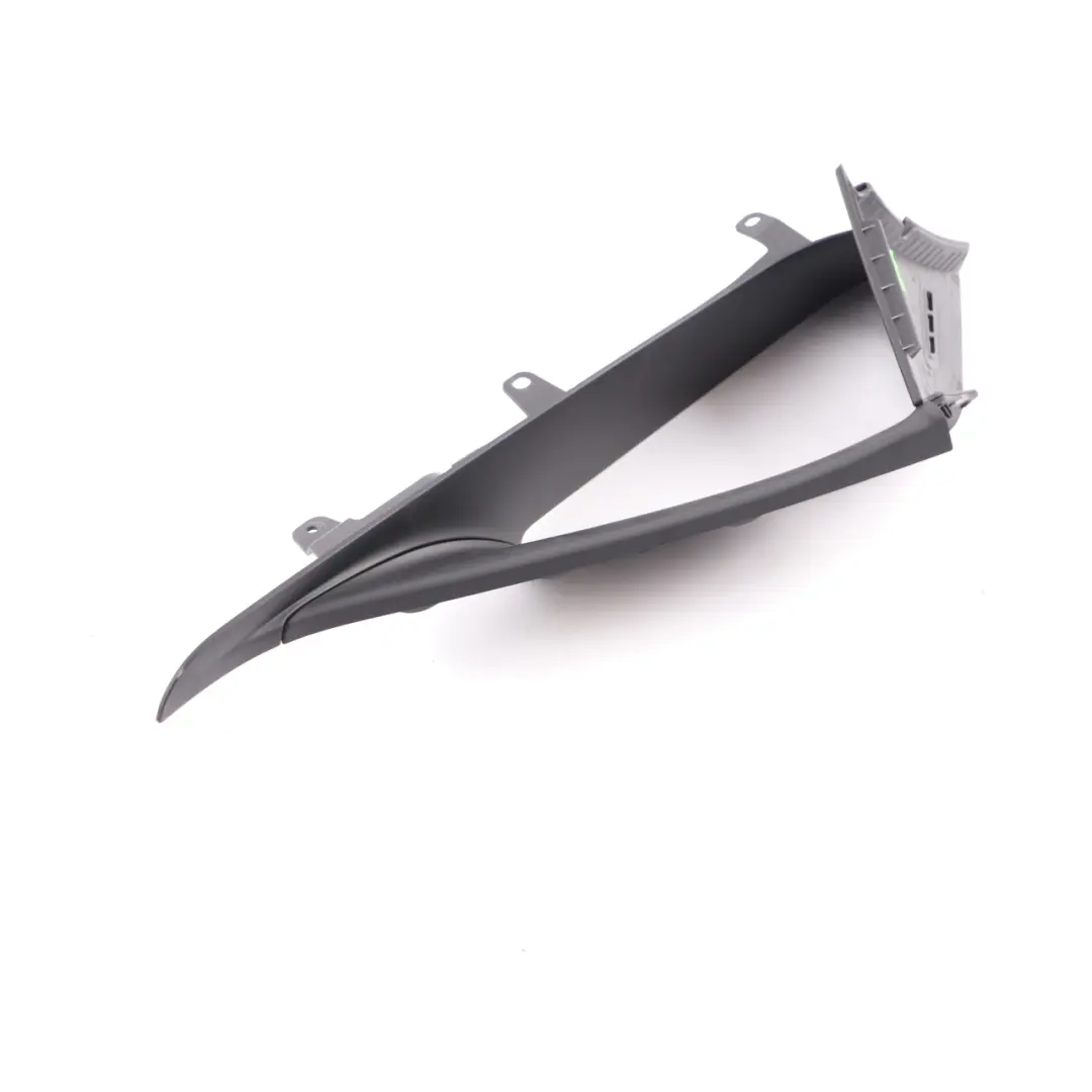 Trim BMW F46 Pillar A Interior Window Cover Frame Top Left Black 7329585