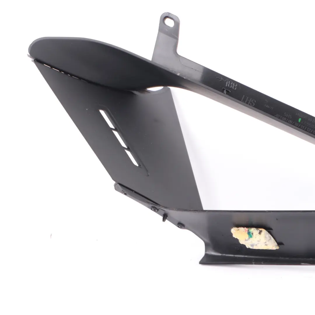 Trim BMW F46 Pillar A Interior Window Cover Frame Top Left Black 7329585