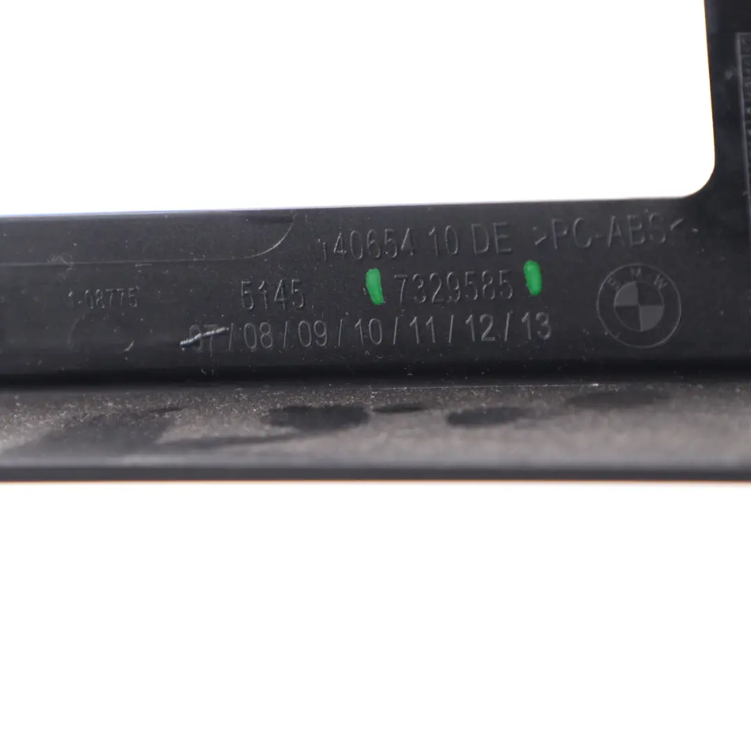 Trim BMW F46 Pillar A Interior Window Cover Frame Top Left Black 7329585