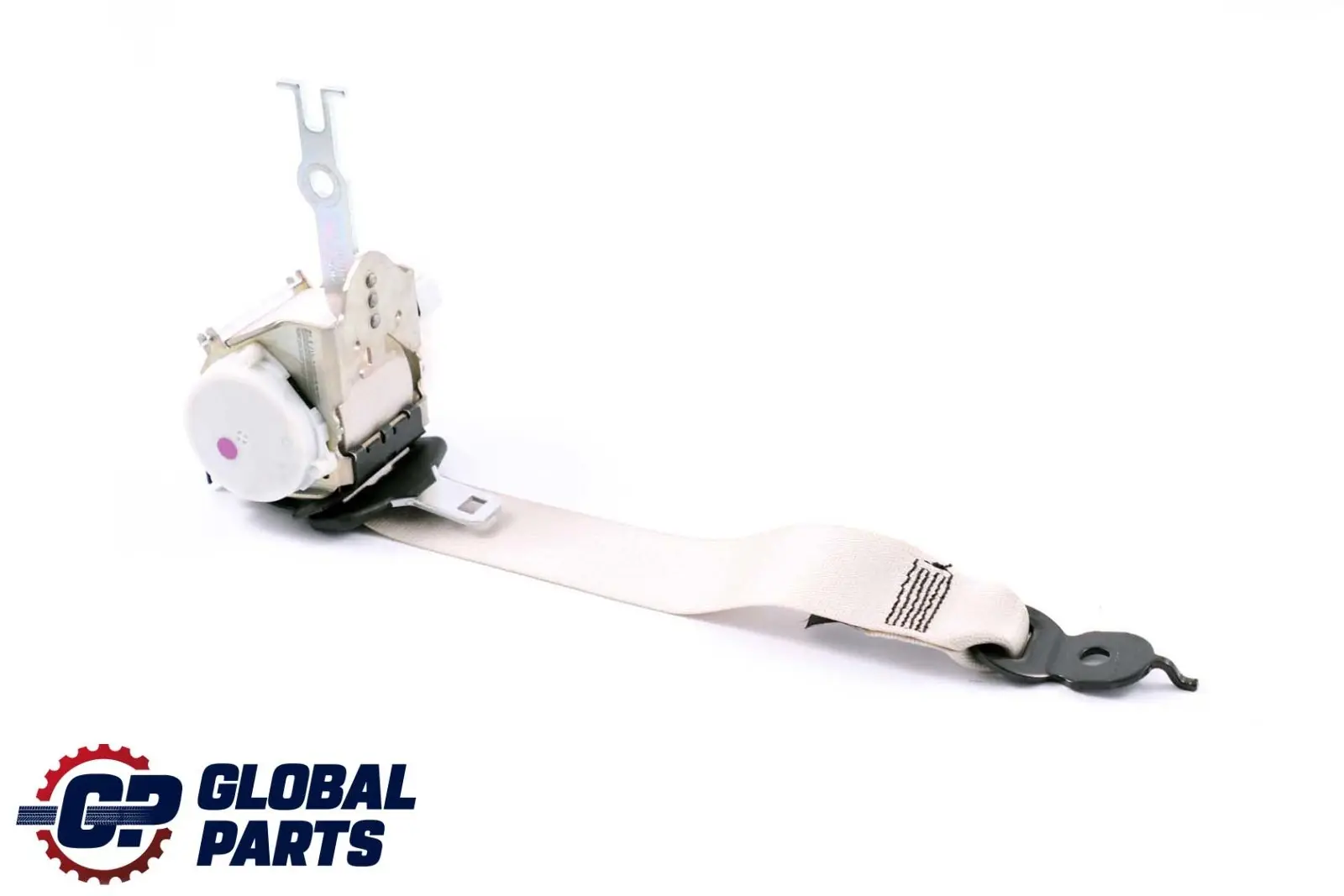 BMW 7 Series F01 F02 F03 Rear Left Right N/O/S Seat Upper Belt White 7333365