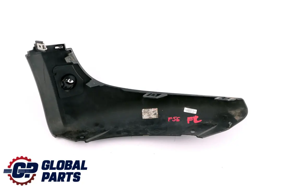 BMW Mini Cooper F56 F57 Front Bumper Lower Spoiler Left N/S Black Band 7337813