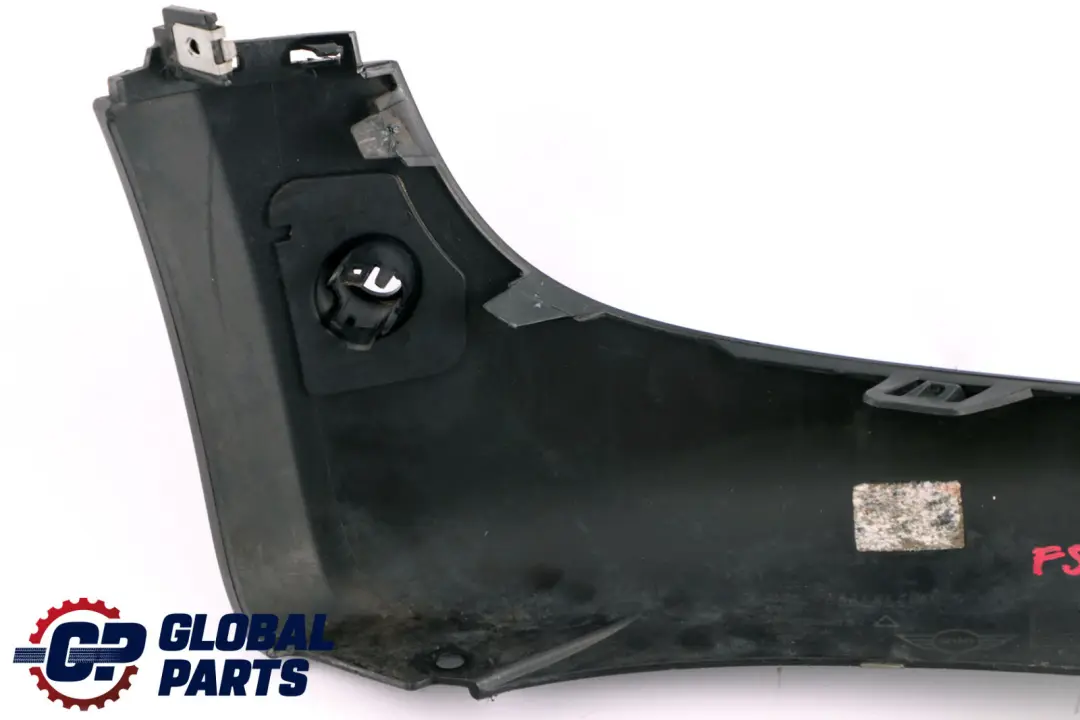 BMW Mini Cooper F56 F57 Front Bumper Lower Spoiler Left N/S Black Band 7337813