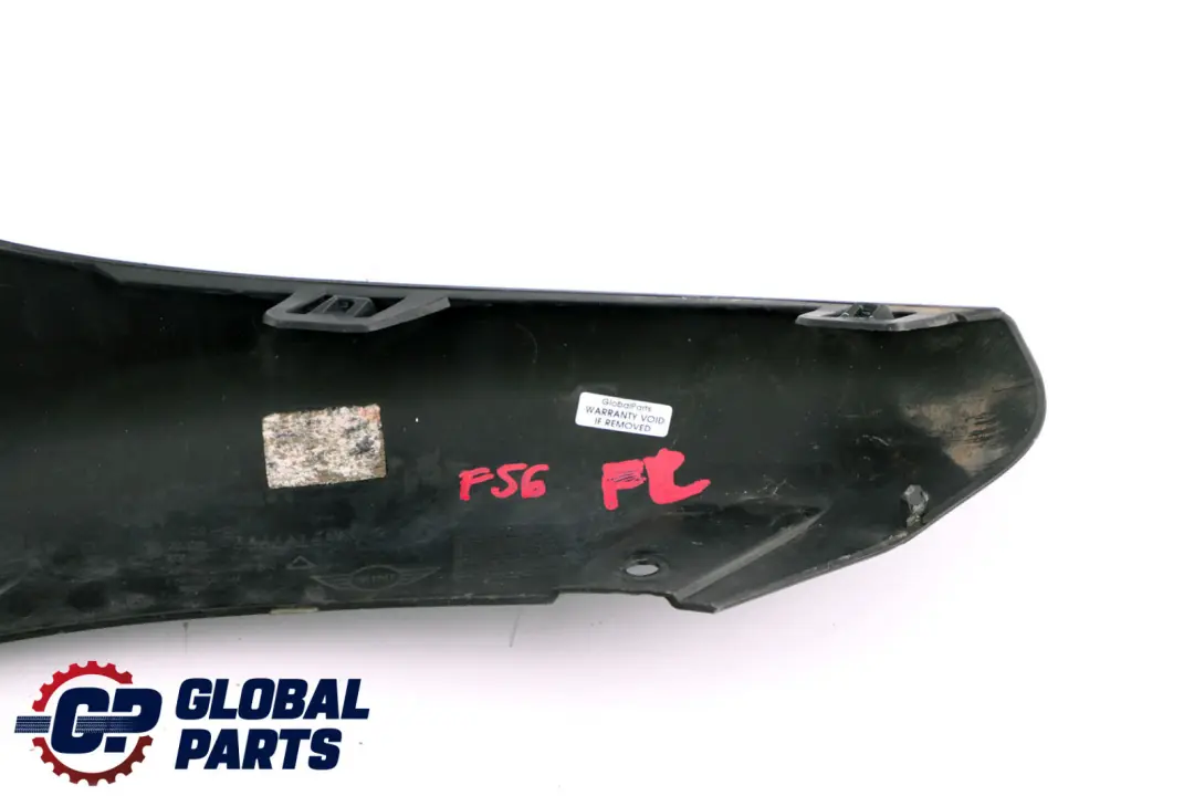 BMW Mini Cooper F56 F57 Front Bumper Lower Spoiler Left N/S Black Band 7337813
