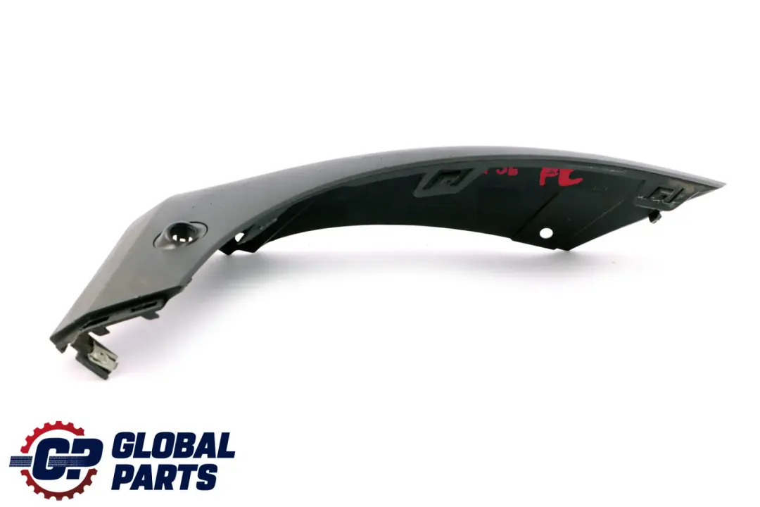BMW Mini Cooper F56 F57 Front Bumper Lower Spoiler Left N/S Black Band 7337813