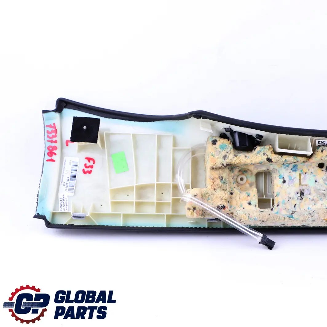 BMW F33 F83 M4 Panel Listwa Podłokietnik Okna Lewy Tył 7337861