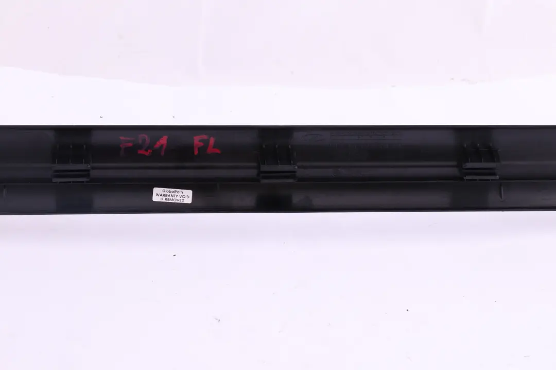 BMW 1 2 Series F21 F22 F23 Front Left Entrance Cover Trim Strip N/S Black