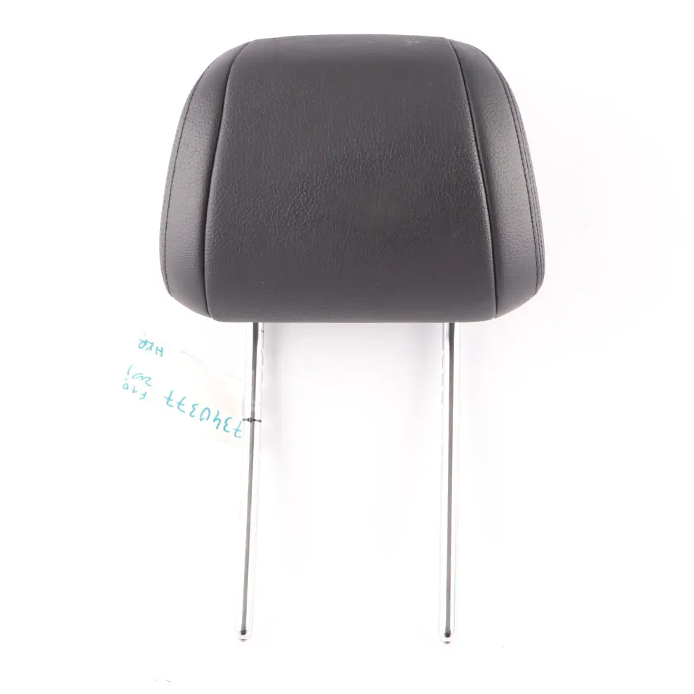 BMW F10 F11 LCI Asiento Delantero Izquierdo Derecho Reposacabezas Cuero Negro