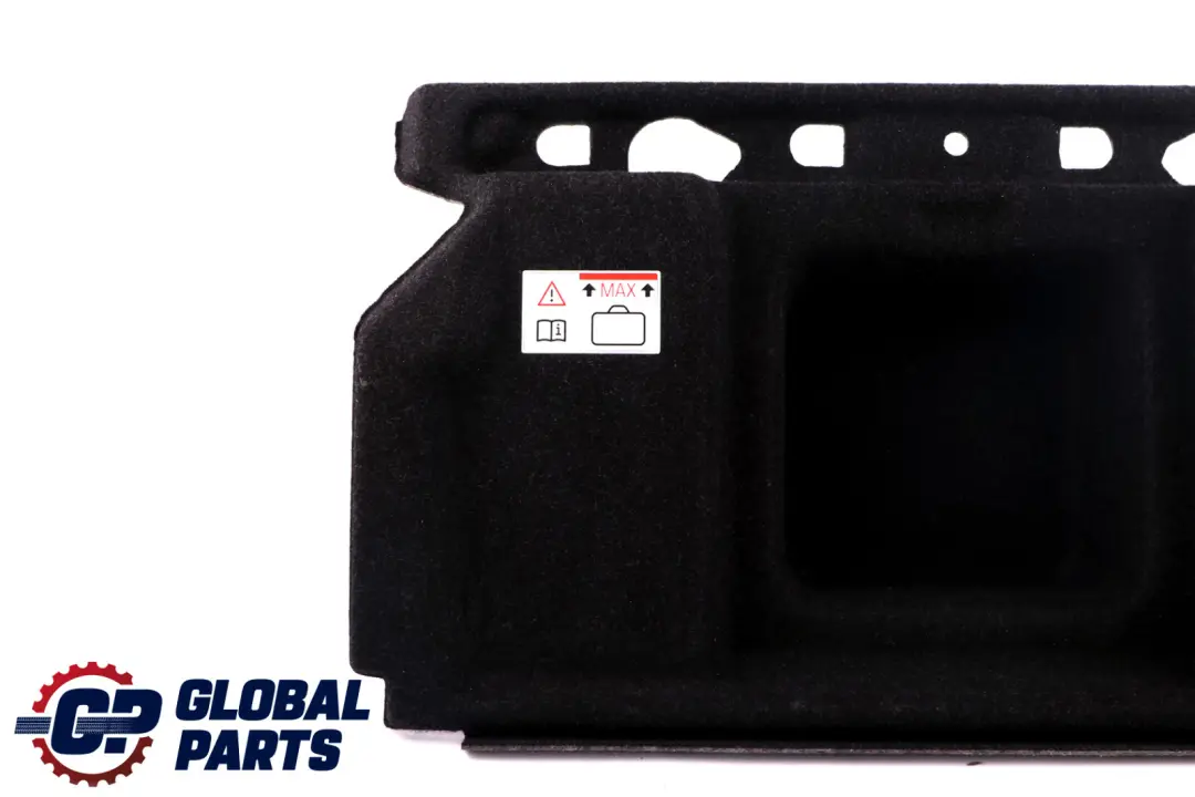 BMW Z4 E89 Cabrio Trunk Lid Partition Trim Panel Bulkhead Black 7341664