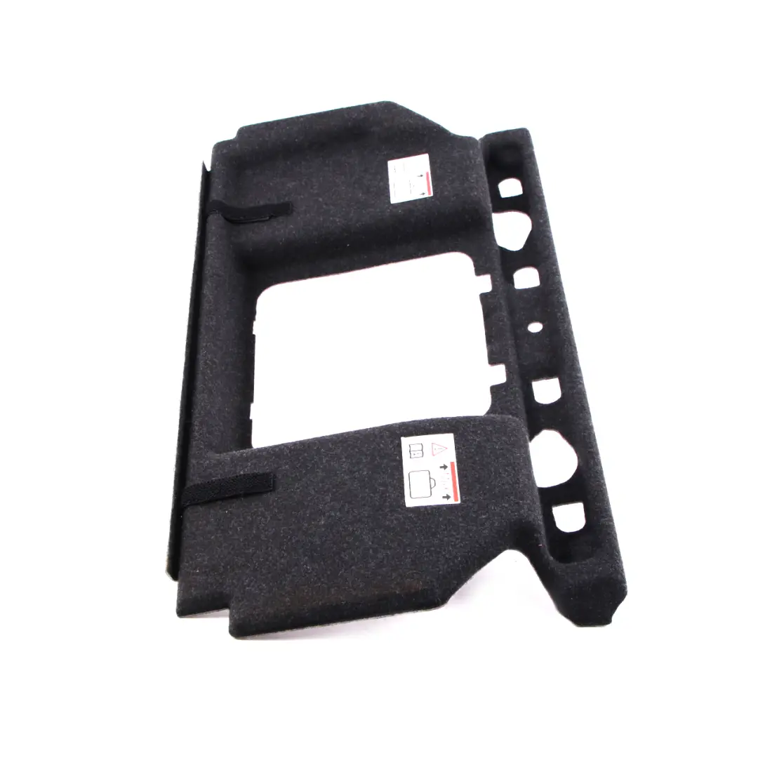 Trunk Wall BMW Z4 E89 Convertible Roadster Partition Trim Panel Black 7341670