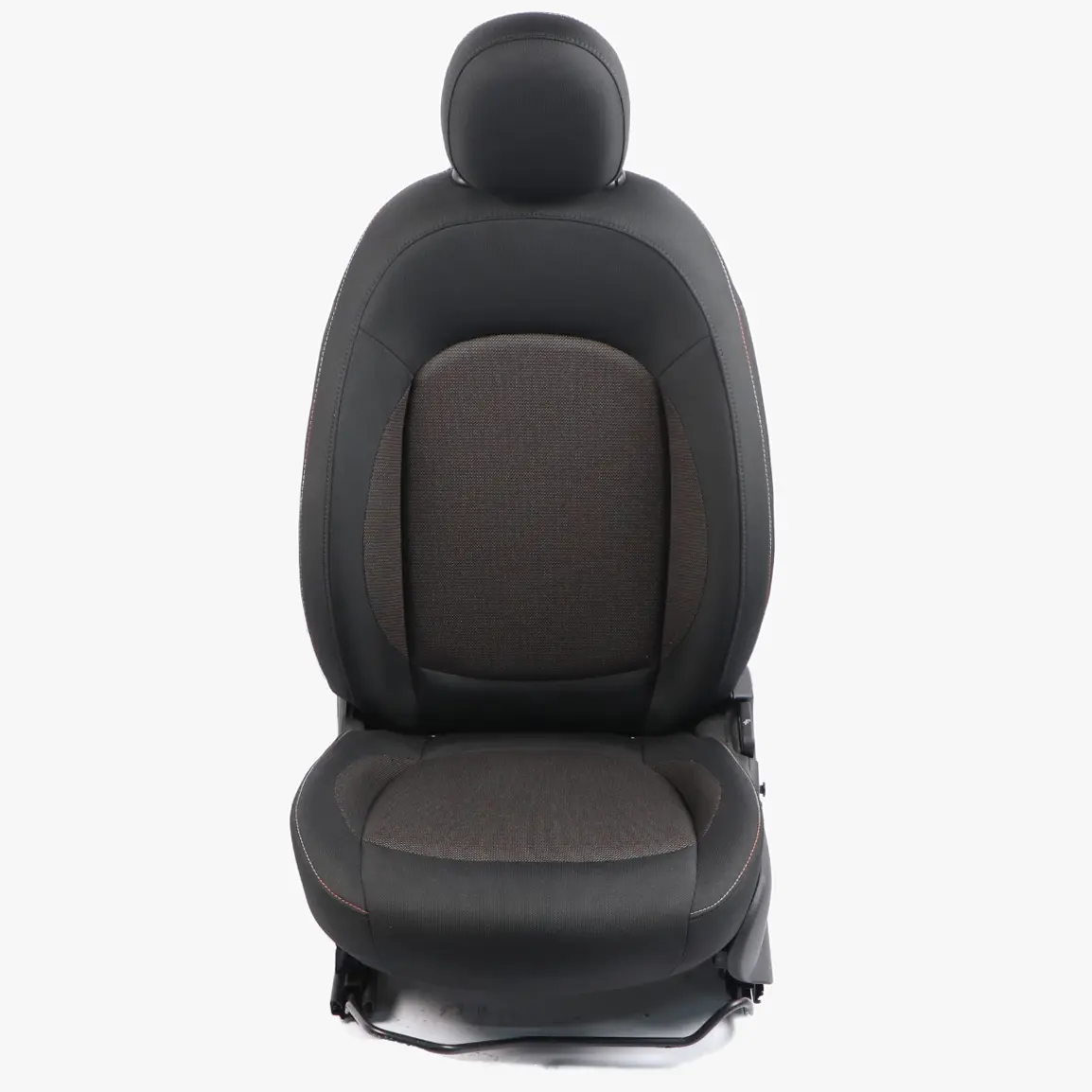 Mini Cooper One F55 Front Left N/S Cloth Seat Fabric Firework / Carbon Black
