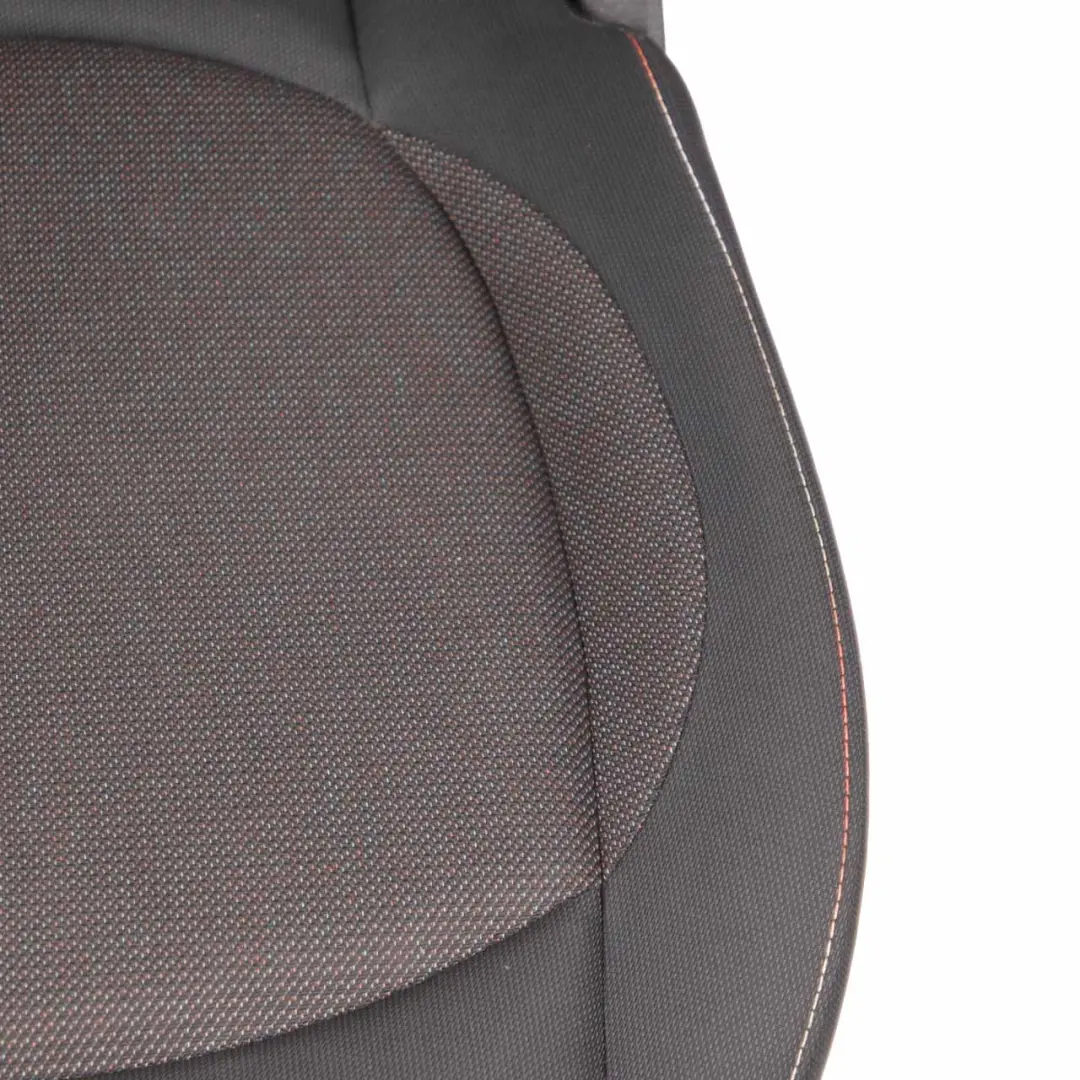 Mini Cooper One F55 Front Right O/S Cloth Seat Fabric Firework / Carbon Black