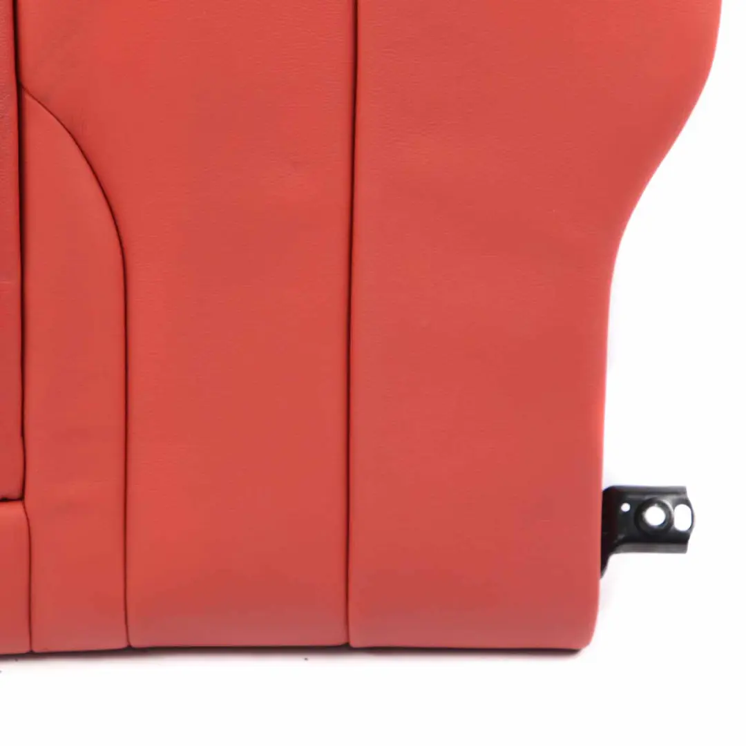 BMW F36 Respaldo Asiento Trasero Izquierdo Revestimiento Cuero Rojo Coral Dakota