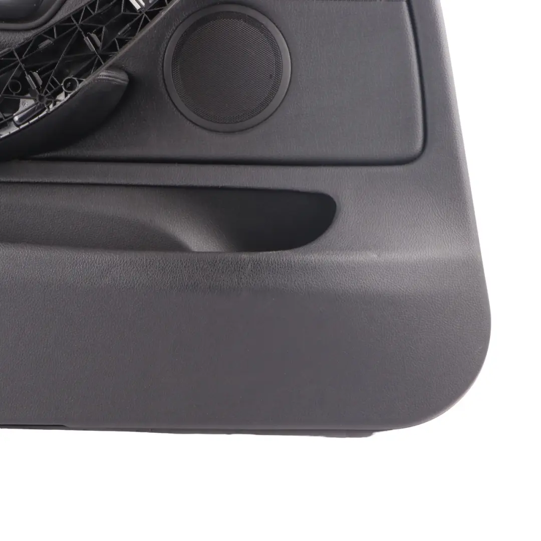 BMW F36 LCI Door Card Front Left N/S Lining Trim Panel Black Leather
