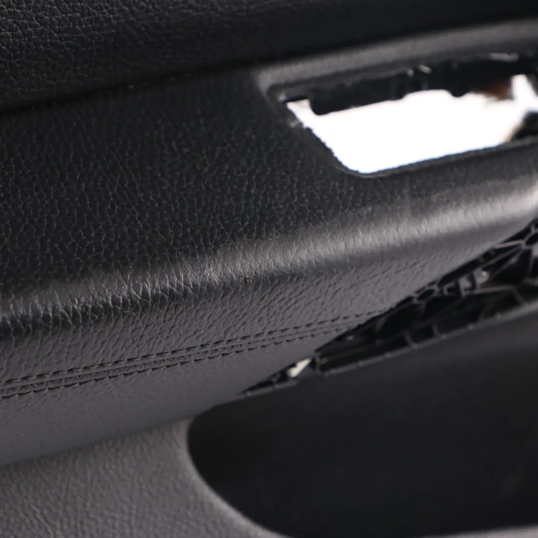 BMW F36 LCI Door Card Front Left N/S Lining Trim Panel Black Leather