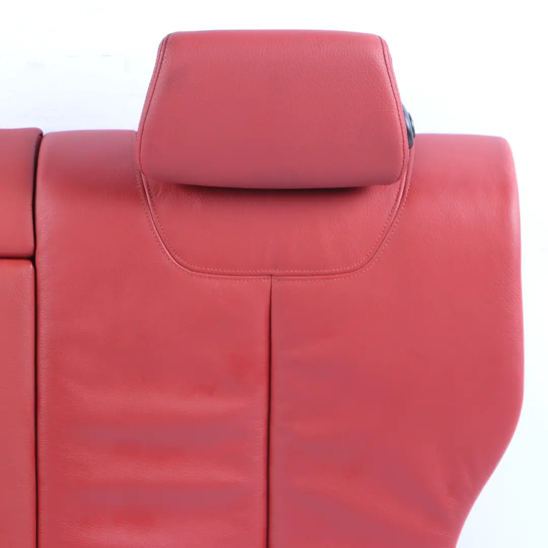 BMW F22 Rear Seat Left N/S Backrest Cover Leather Coral Red