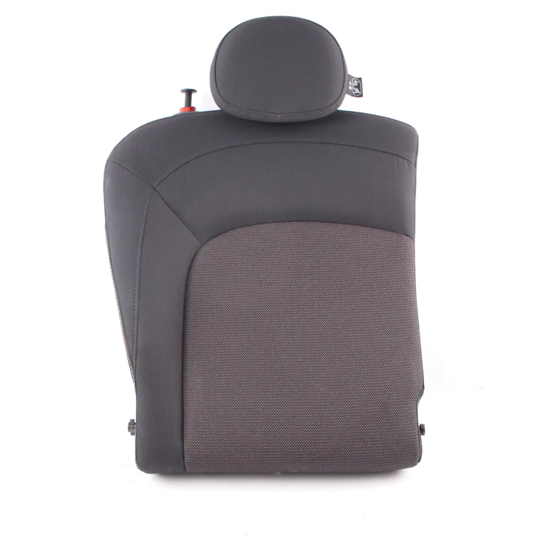 Seat Backrest Mini F55 Rear Right O/S Seat Back Cover Cloth Firework Black