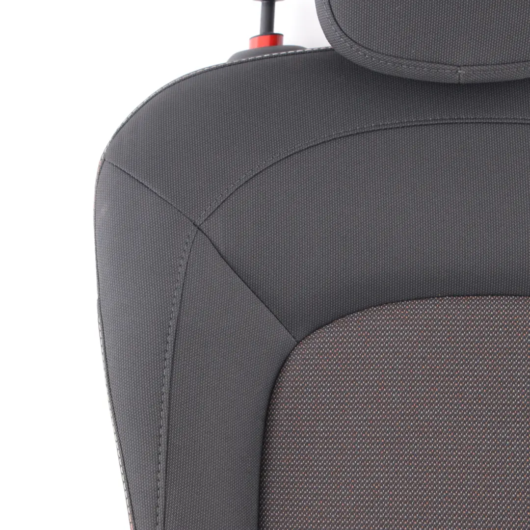 Seat Backrest Mini F55 Rear Right O/S Seat Back Cover Cloth Firework Black