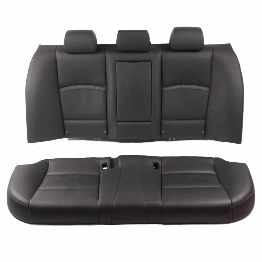 BMW F10 LCI Heated Black Leather Seats Front Rear Seat Exclusive Seam Door Cards