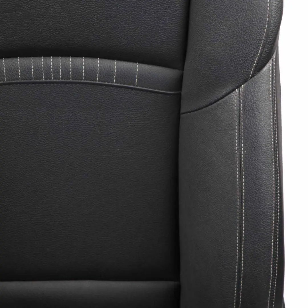 Leather Seats BMW F10 LCI M Sport Heated Black Exclusive Seam Front Rear Seat