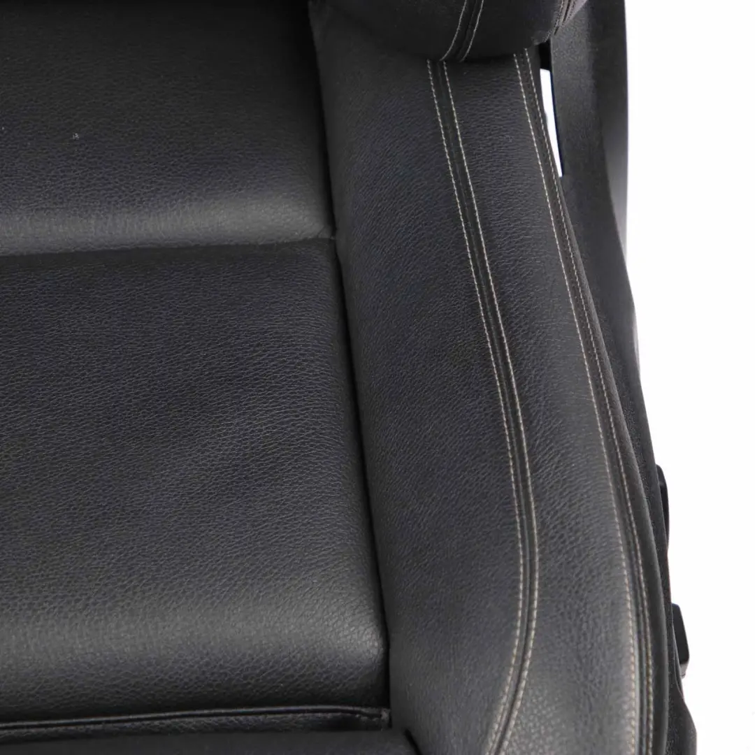 Leather Seats BMW F10 LCI M Sport Heated Black Exclusive Seam Front Rear Seat