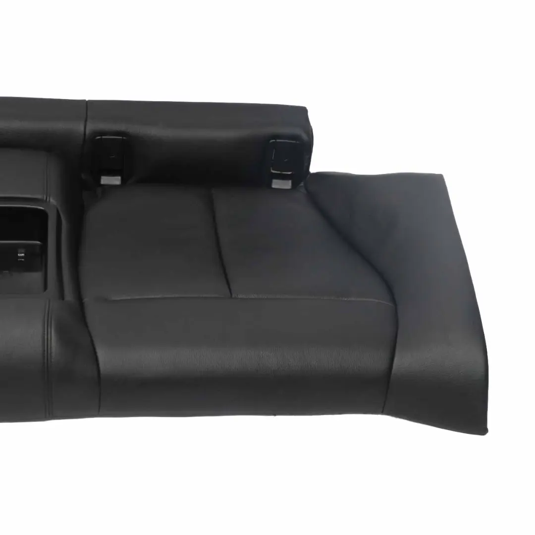 BMW F32 Asiento Banco Trasero Sofá Revestimiento Cuero Negro Dakota