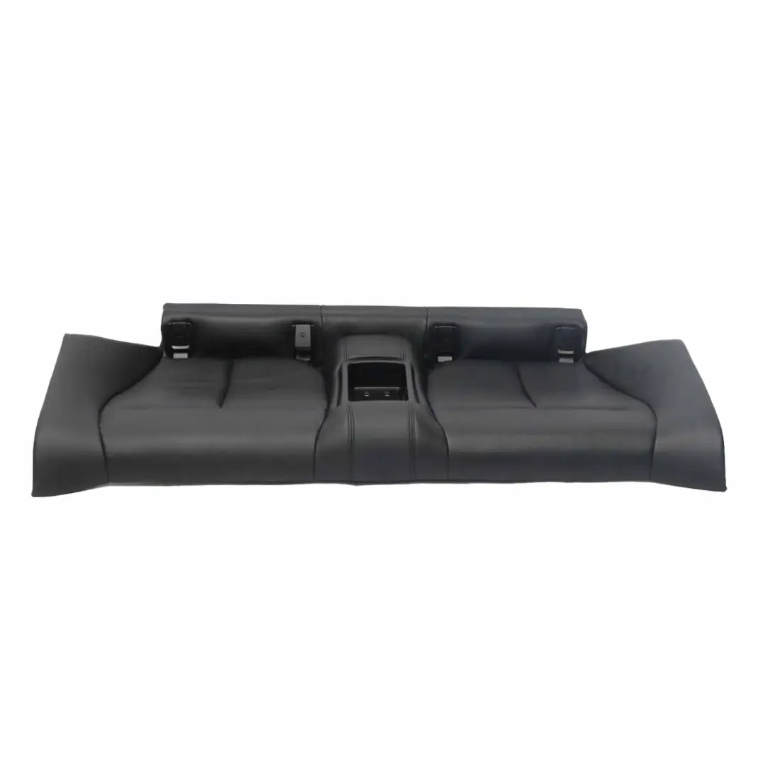 BMW F32 Asiento Banco Trasero Sofá Revestimiento Cuero Negro Dakota