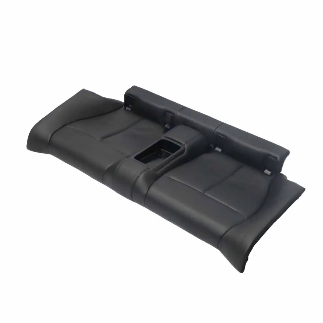 BMW F32 Asiento Banco Trasero Sofá Revestimiento Cuero Negro Dakota