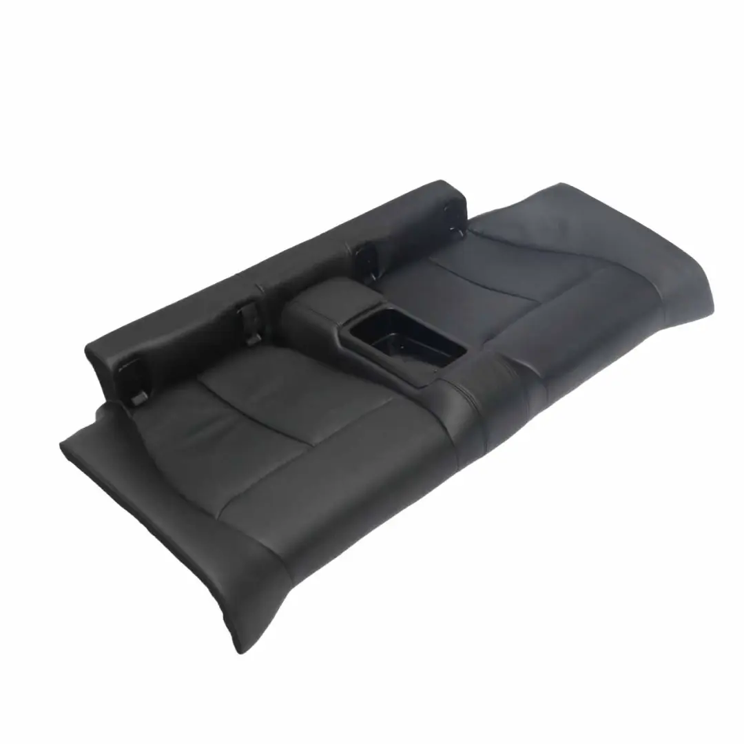 BMW F32 Asiento Banco Trasero Sofá Revestimiento Cuero Negro Dakota