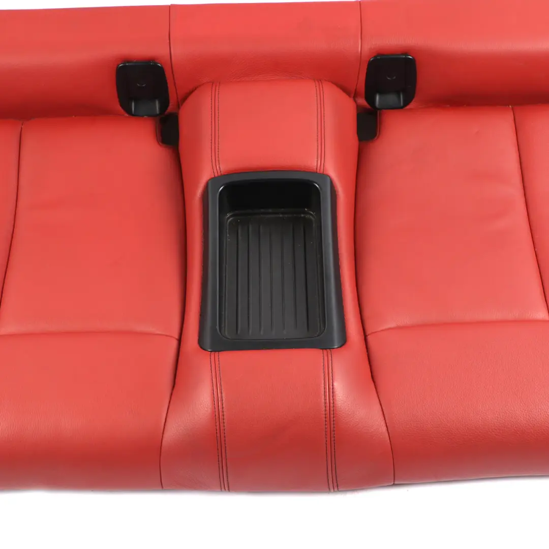 BMW F32 Seat Bench Rear Couch Sofa Covering Red Leather Dakota