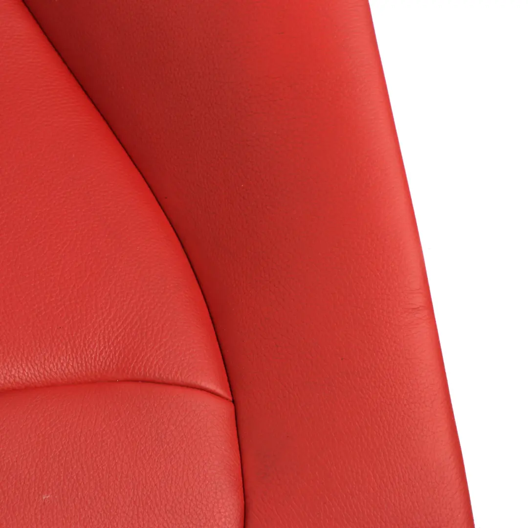 BMW F32 Seat Bench Rear Couch Sofa Covering Red Leather Dakota