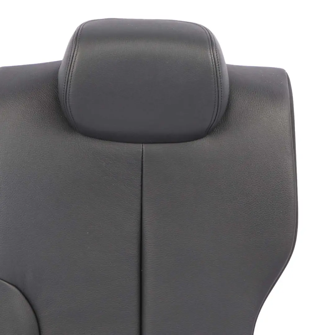 BMW F32 Respaldo Asiento Trasero Izquierdo Tapa Respaldo Negro Cuero Dakota