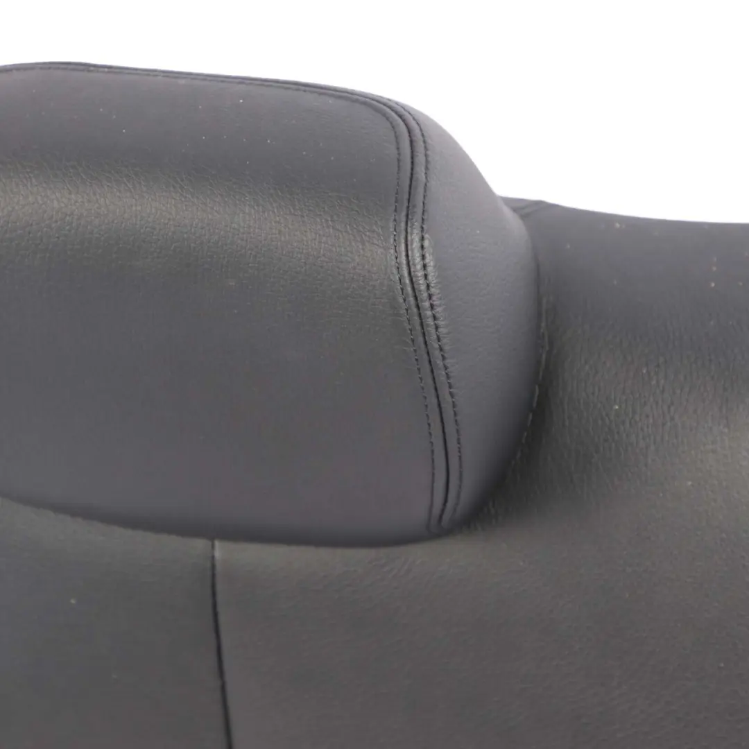 BMW F32 Respaldo Asiento Trasero Izquierdo Tapa Respaldo Negro Cuero Dakota