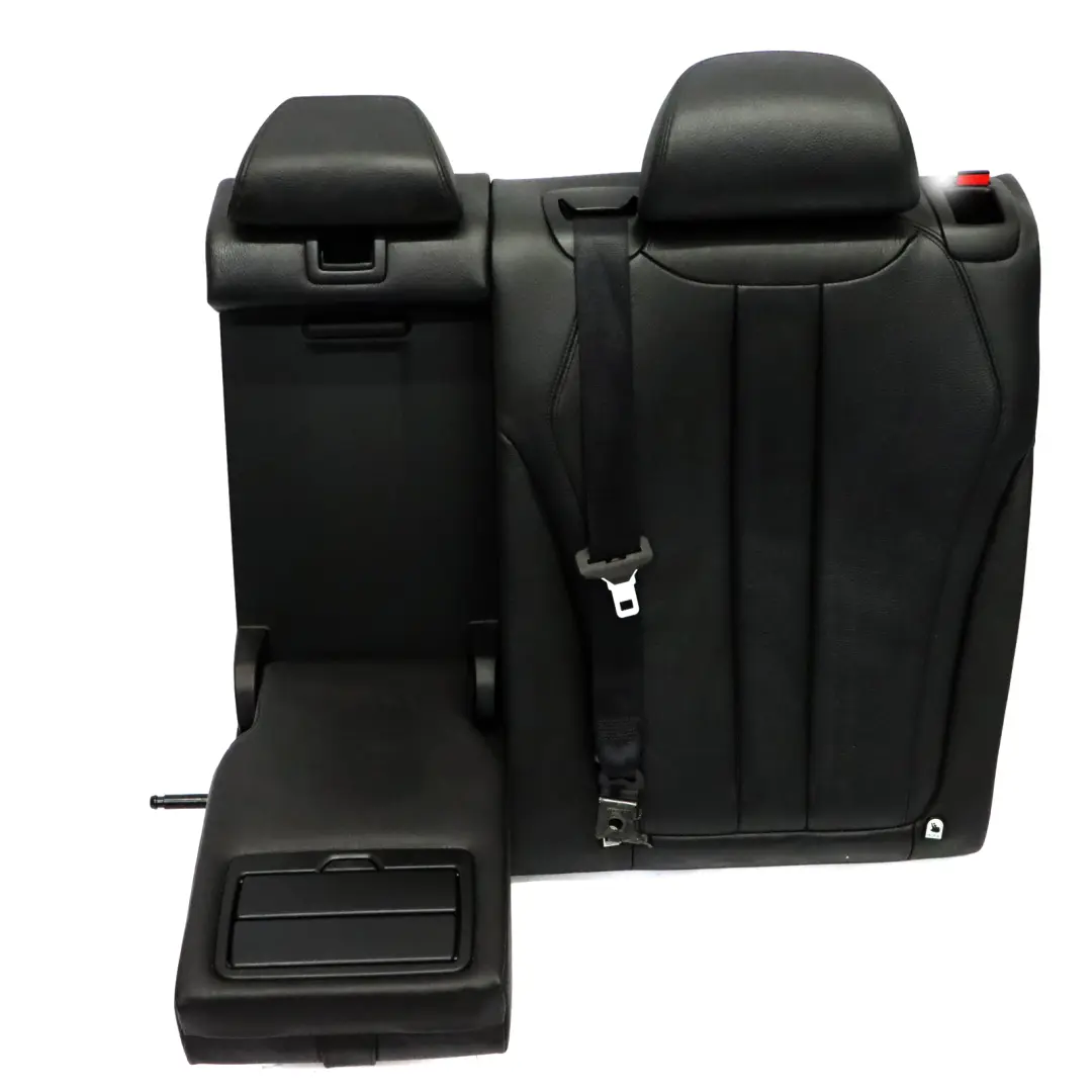 BMW X5 F15 Seat Backrest Rear Left N/S Back Cover Leather Dakota Black 7353383