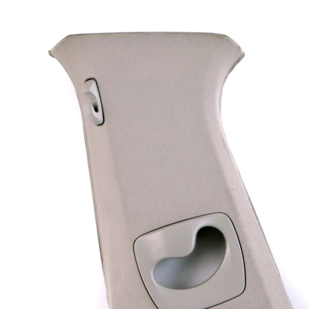 BMW 5 Series F10 F11 LCI Cover B-Column Trim Pillar Upper Left N/S Grey 9116349