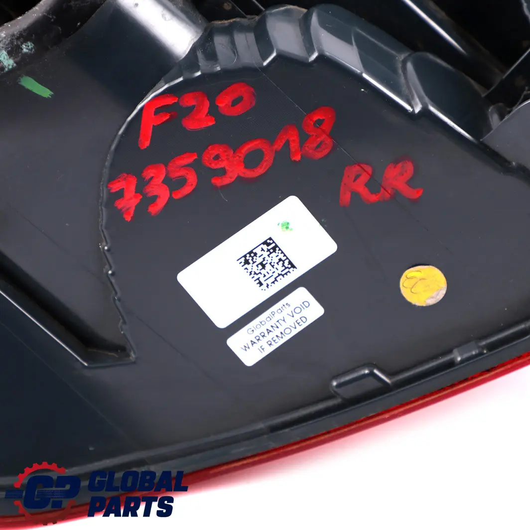 BMW F20 F21 LCI Fanale posteriore Pannello laterale destro 7359018