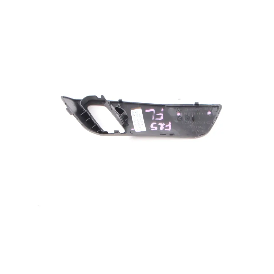 BMW X3 F25 Türschloss Schalter Trim vorne links Panel Cover Schwarz 7359141