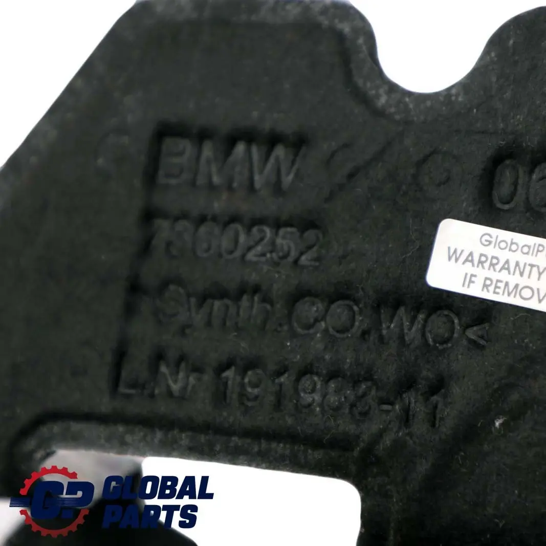 BMW 3 Series F30 LCI F30N Sound Insulation Trunk Rear Right O/S 7360252