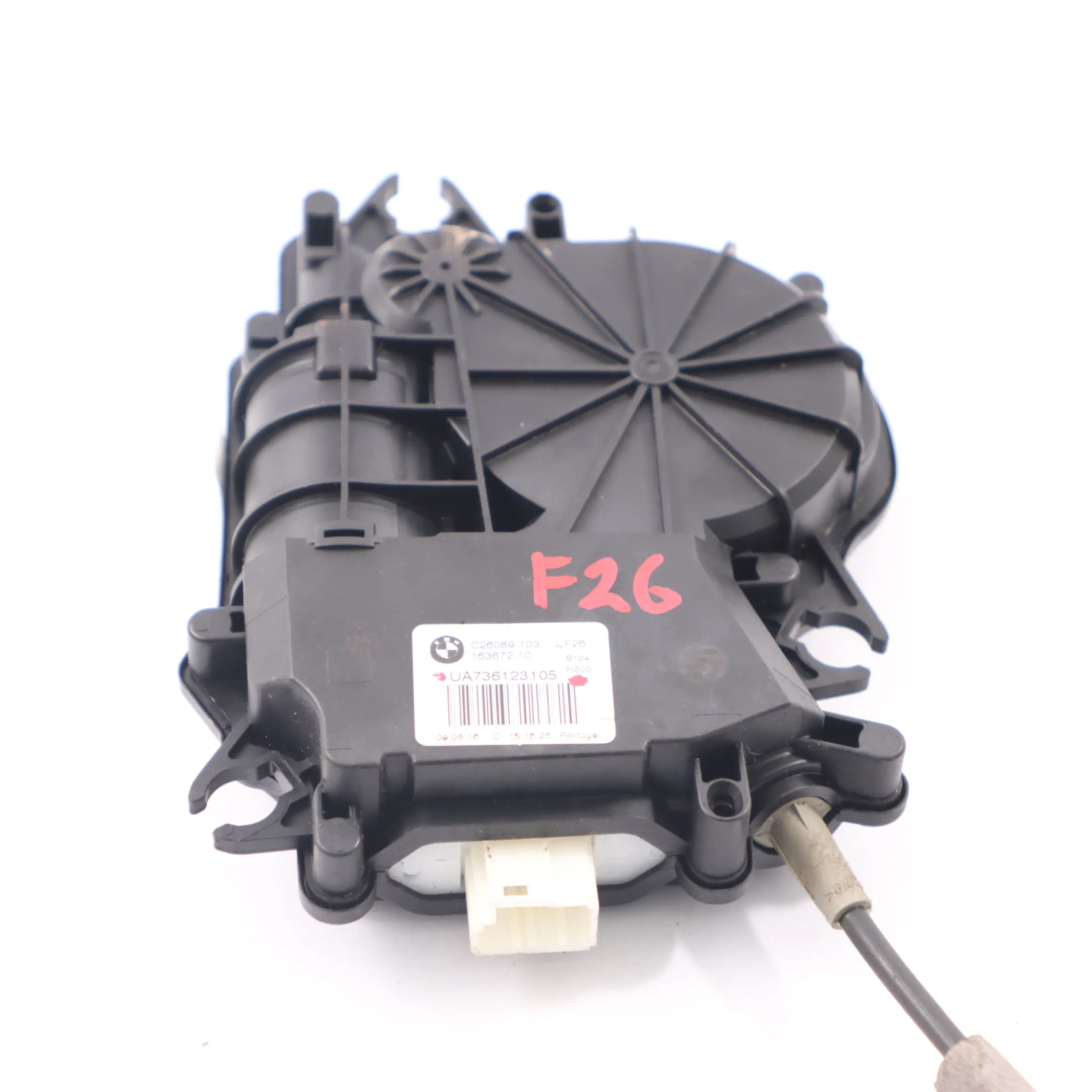 BMW X4 F26 Trunk Lid Power Lock Drive Motor Control Unit Rear Lock 7361231