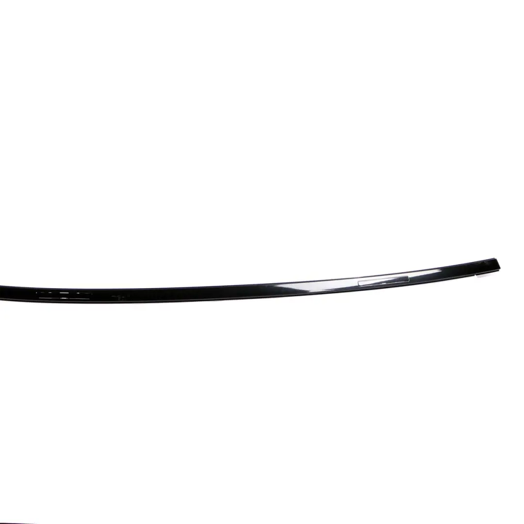 BMW 5 F10 LCI Right O/S Roof Moulding Gutter Rail Trim Black Sapphire - 475