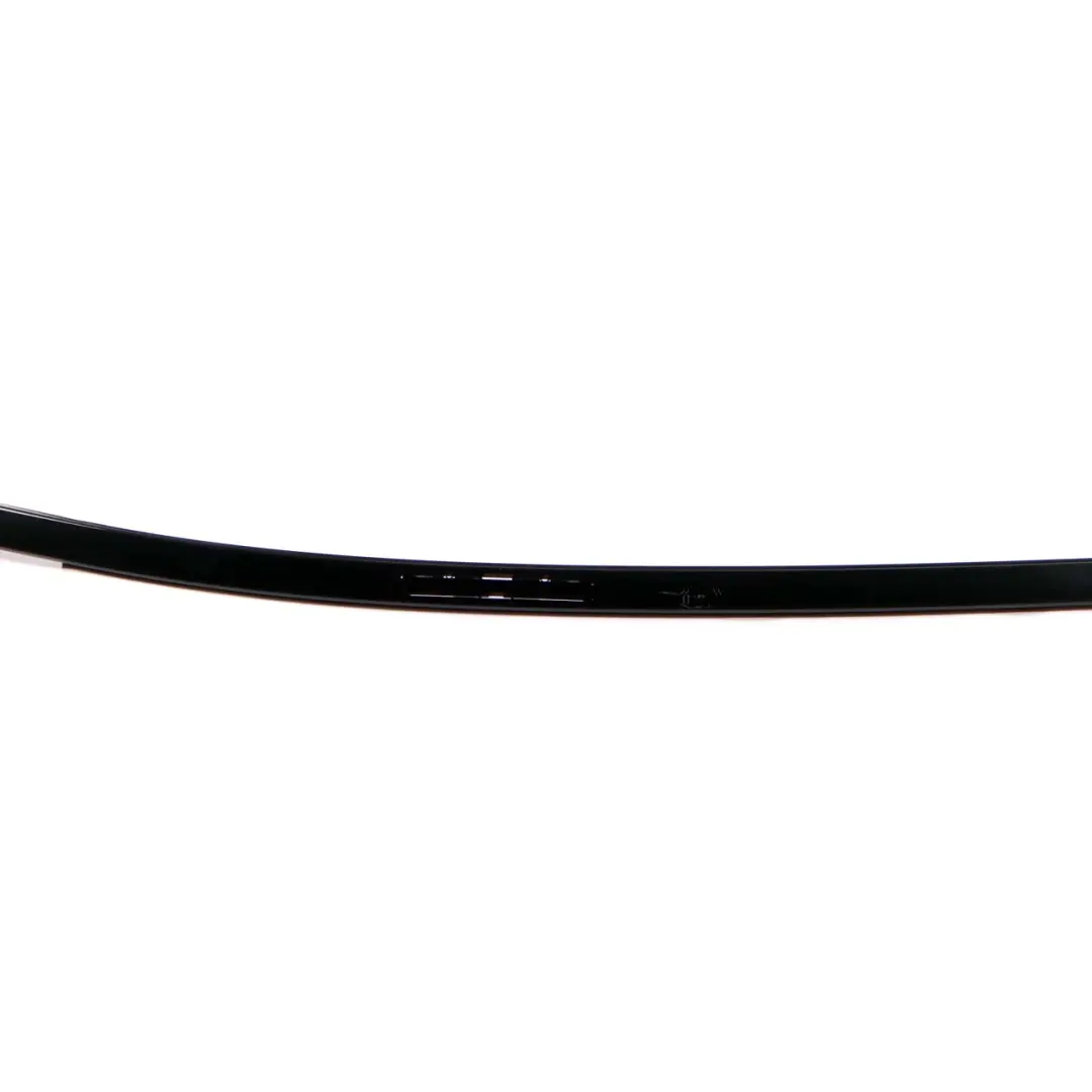 BMW 5 F10 LCI Right O/S Roof Moulding Gutter Rail Trim Black Sapphire - 475