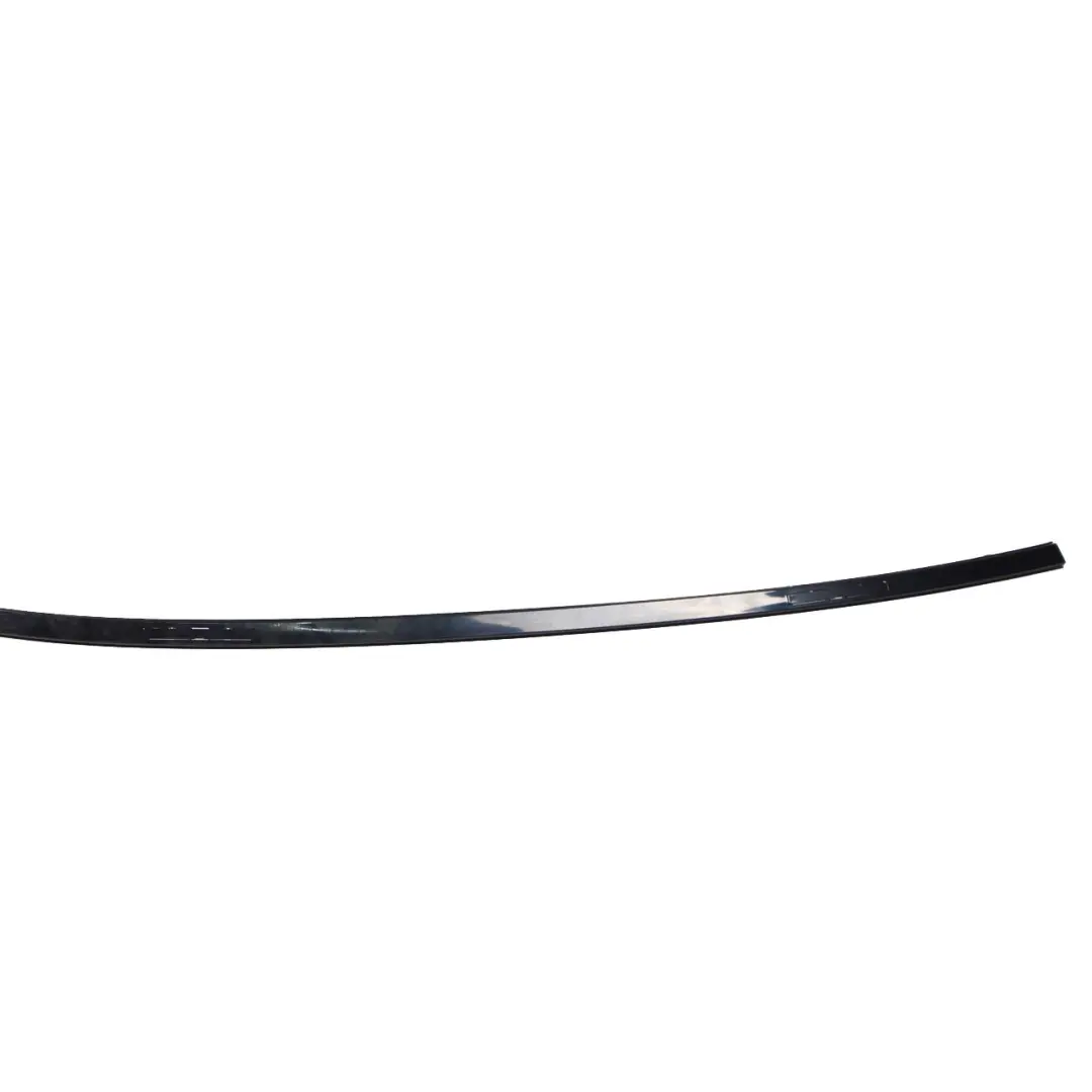 BMW 5 F10 LCI Right O/S Roof Moulding Gutter Rail Trim Carbonschwarz Black - 416
