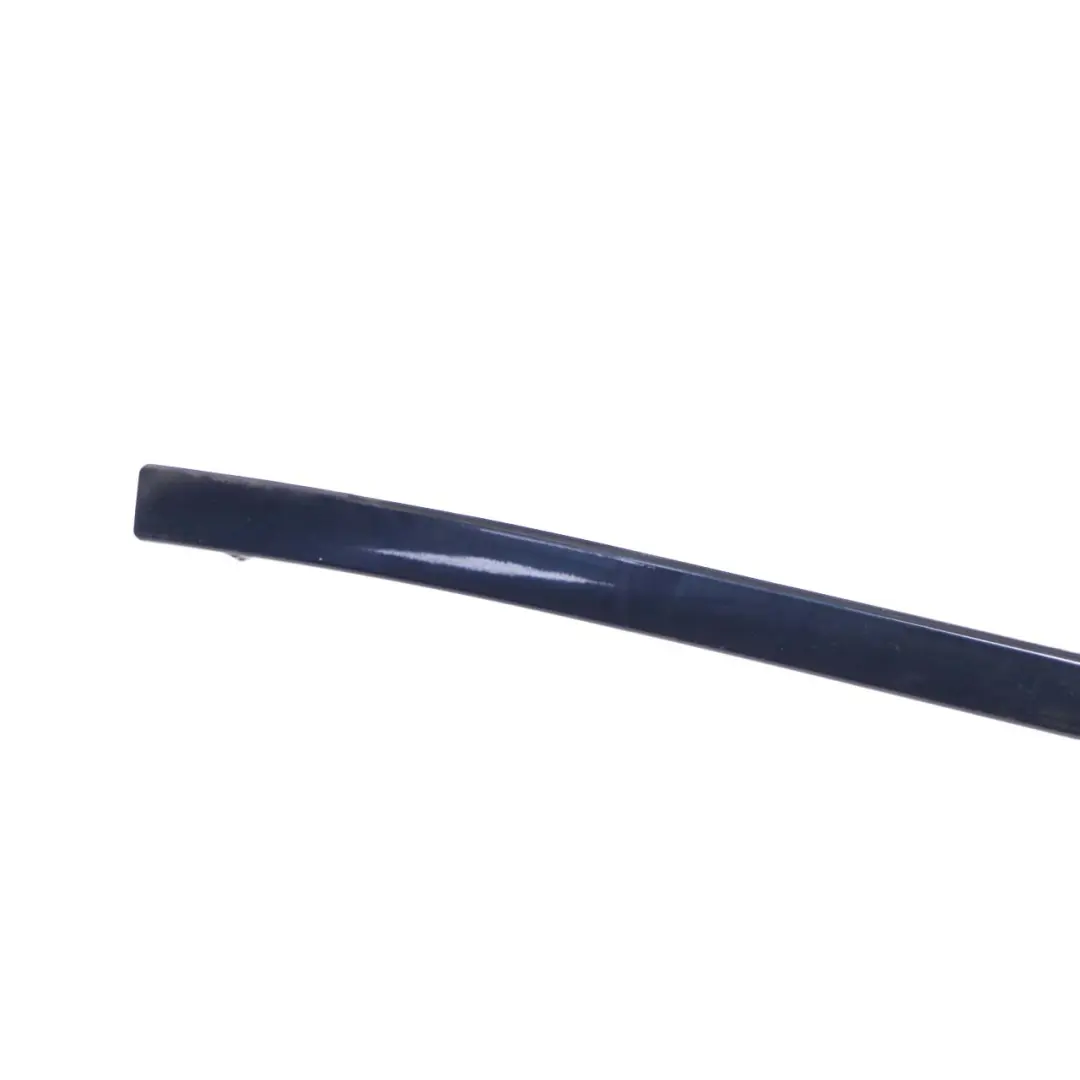 BMW 5 F10 LCI Right O/S Roof Moulding Gutter Rail Trim Carbonschwarz Black - 416