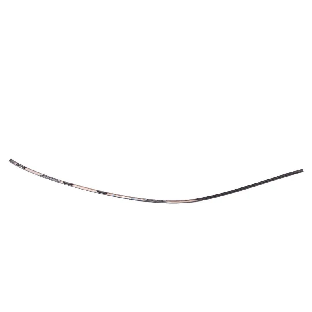 BMW 5 F10 LCI Right O/S Roof Moulding Gutter Rail Trim Carbonschwarz Black - 416